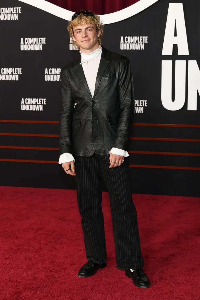 HOLLYWOOD, CALIFORNIA - DECEMBER 10: Ross Lynch attends the Los Angeles Premiere Of Searchlight Pictures "A Complete Unknown" at Dolby Theatre on December 10, 2024 in Hollywood, California. (Photo by Kayla Oaddams/WireImage)