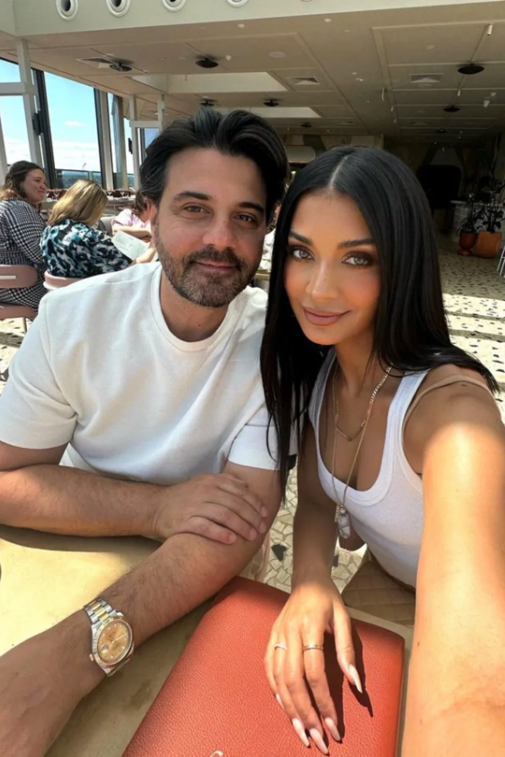 Havana Brown and her husband Vince. 