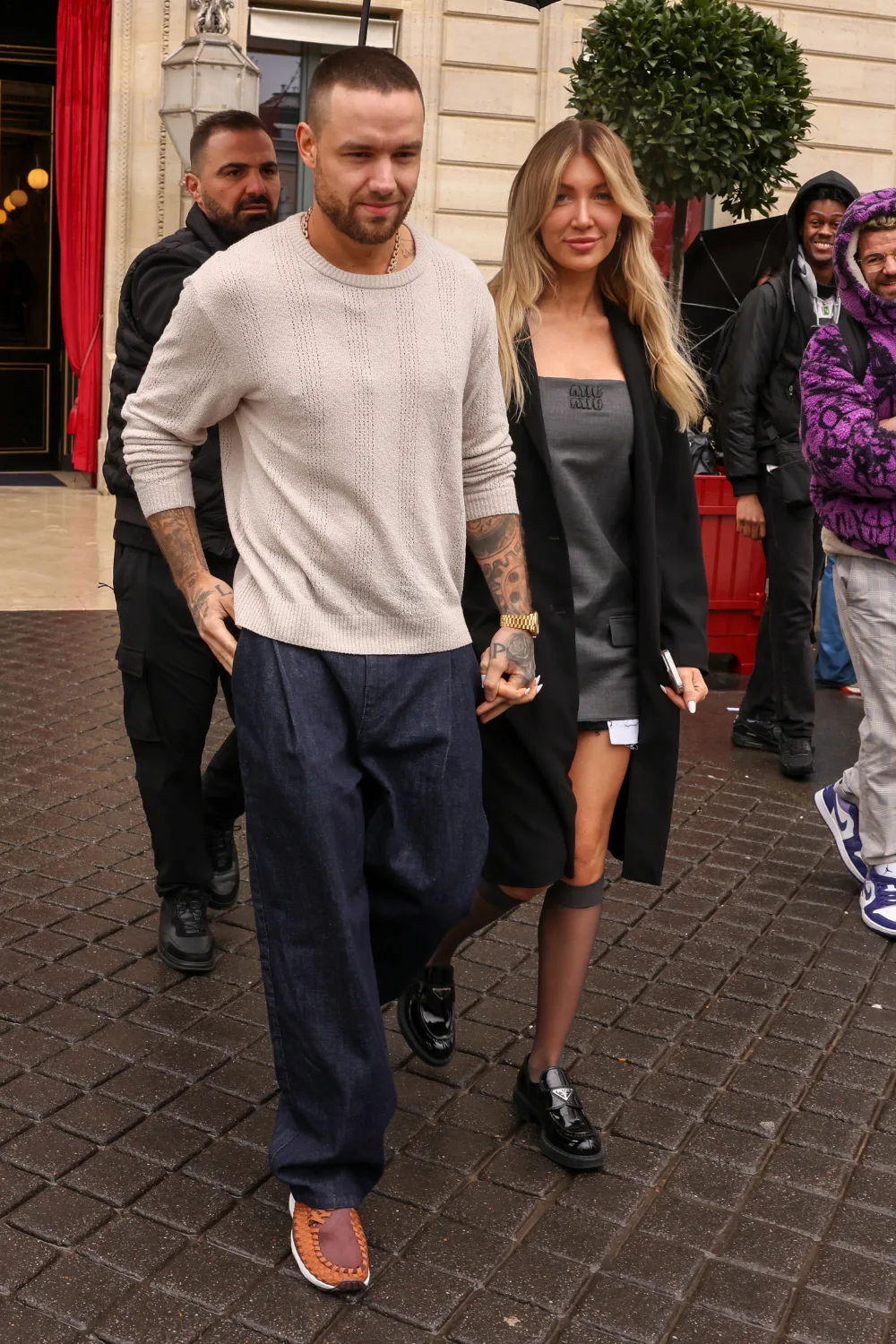 Liam Payne and Kate Cassidy. 