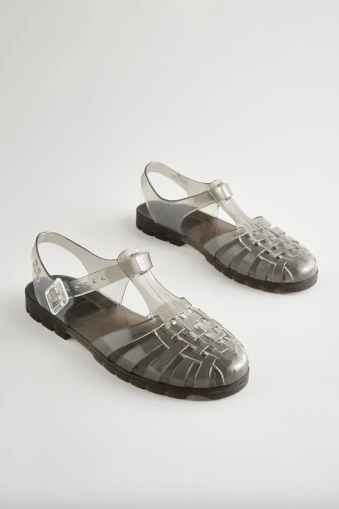 Next clear jelly sandals.