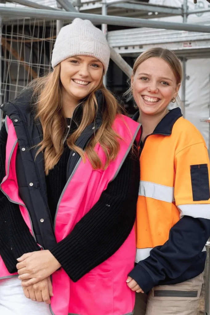 The Block's Maddy and Charlotte