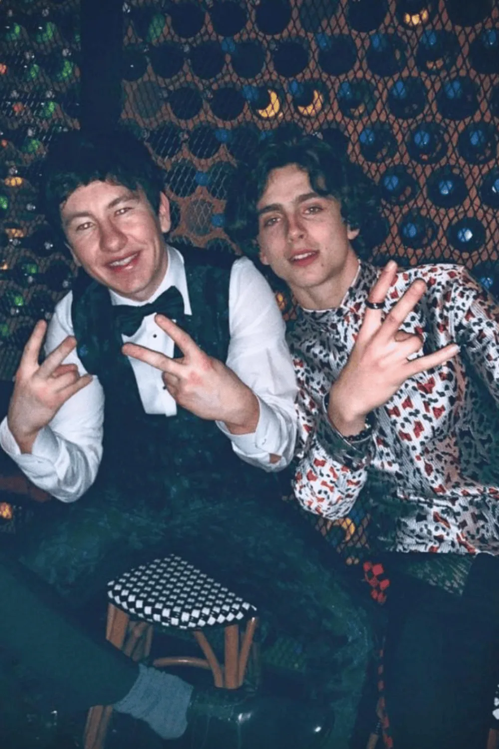 Timothee Chalamet and Barry Keoghan.