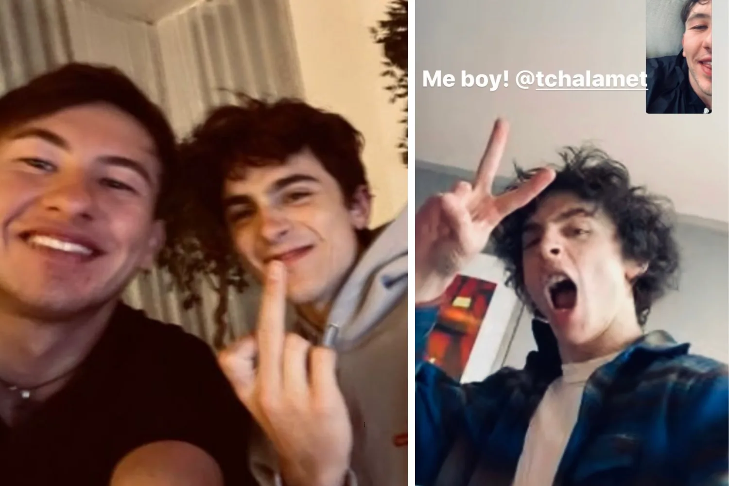 Timothee Chalamet Barry Keoghan