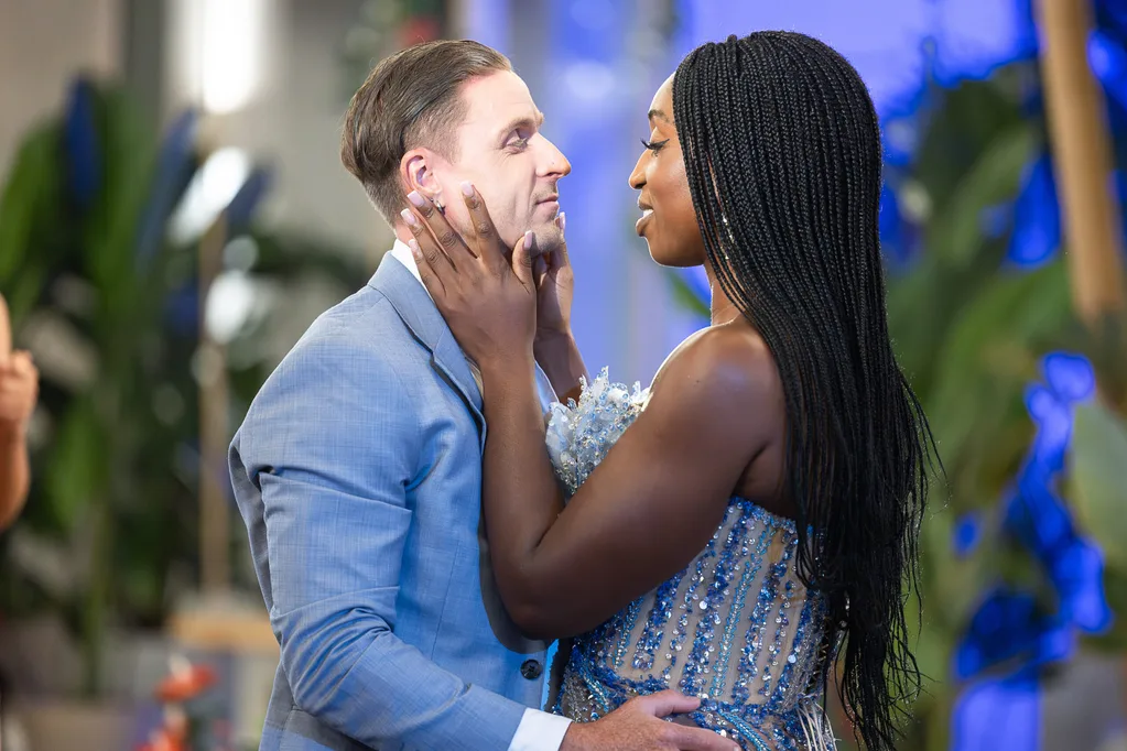 FBoy Island Australia Krystal and Paddy finale.