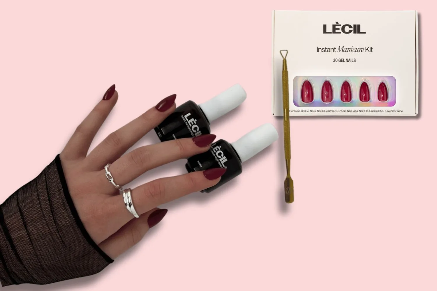 LéCil Instant Manicure