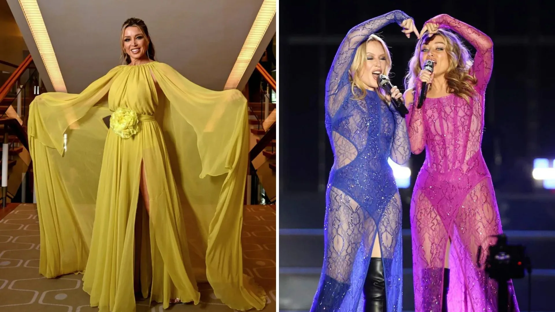 Kylie and Dannii Minogue