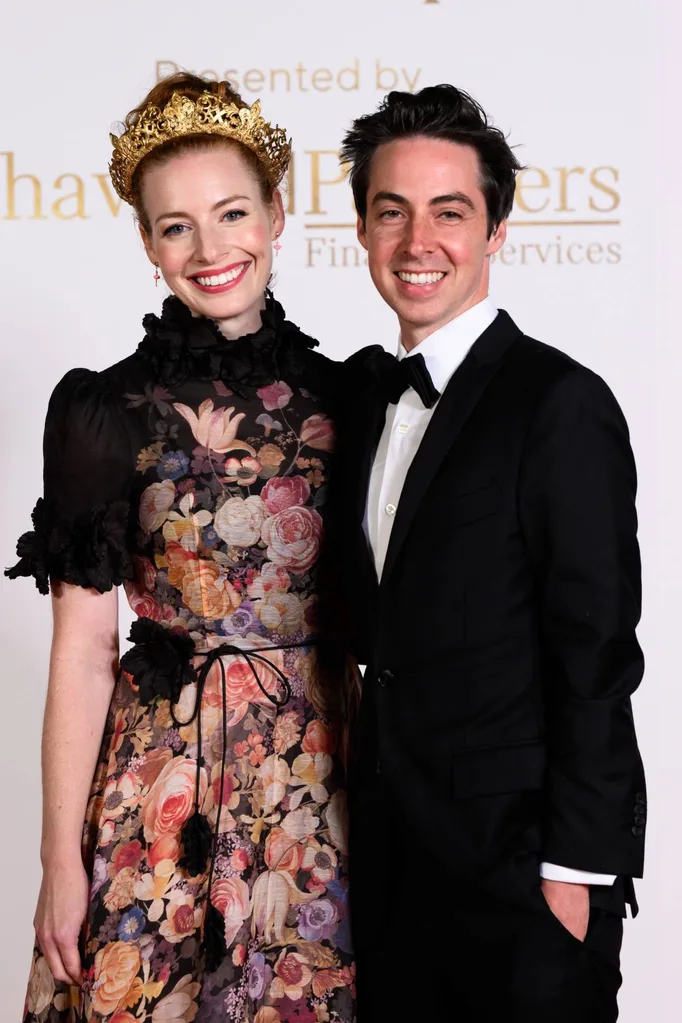 Emma Watkins and husband Oliver Brian