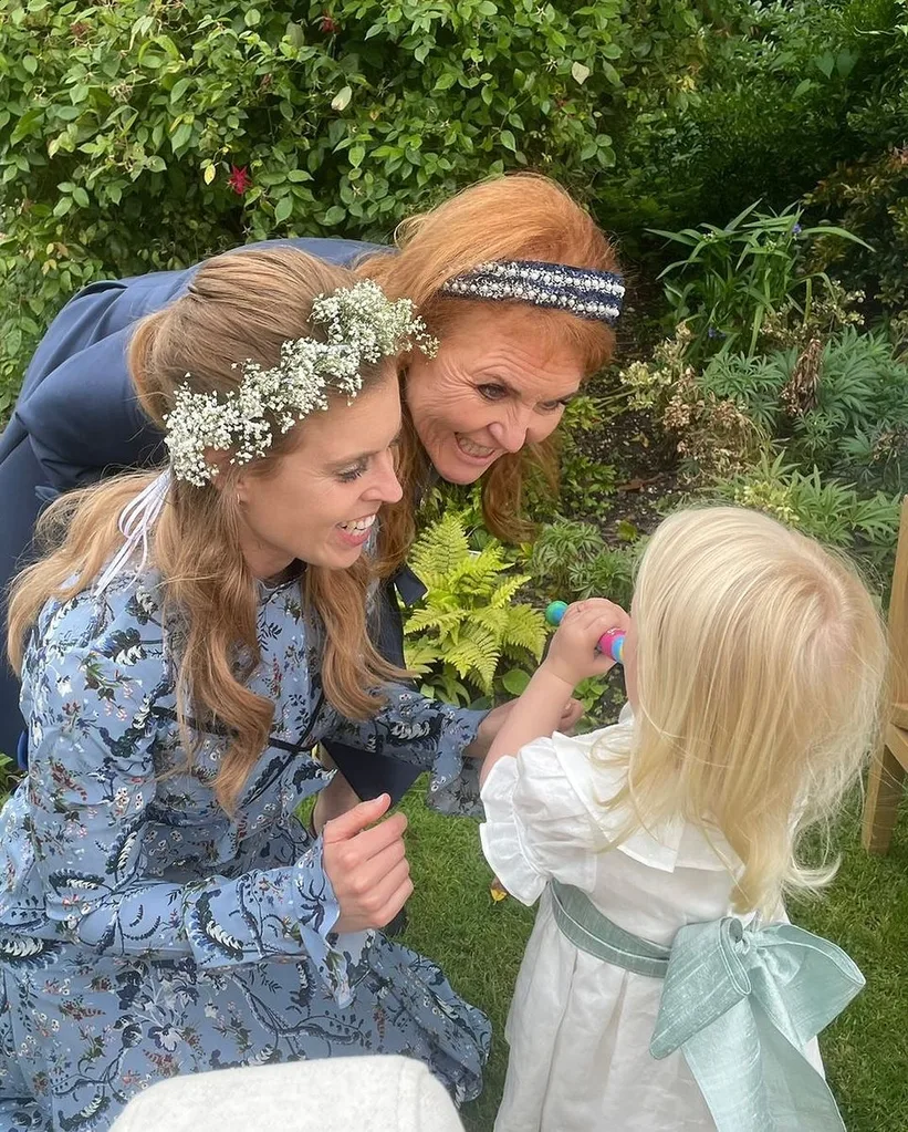 Princess Beatrice Sarah Ferguson Sienna