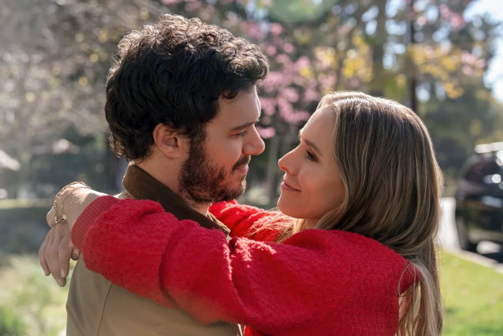 Kristen Bell and Adam Brody in Nobody Wants This
