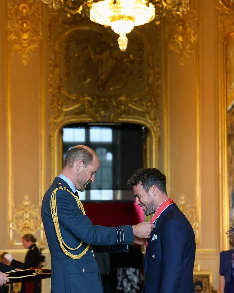 Photo of prince william at Investiture ceremony taken by cancer patient Liz Hatton