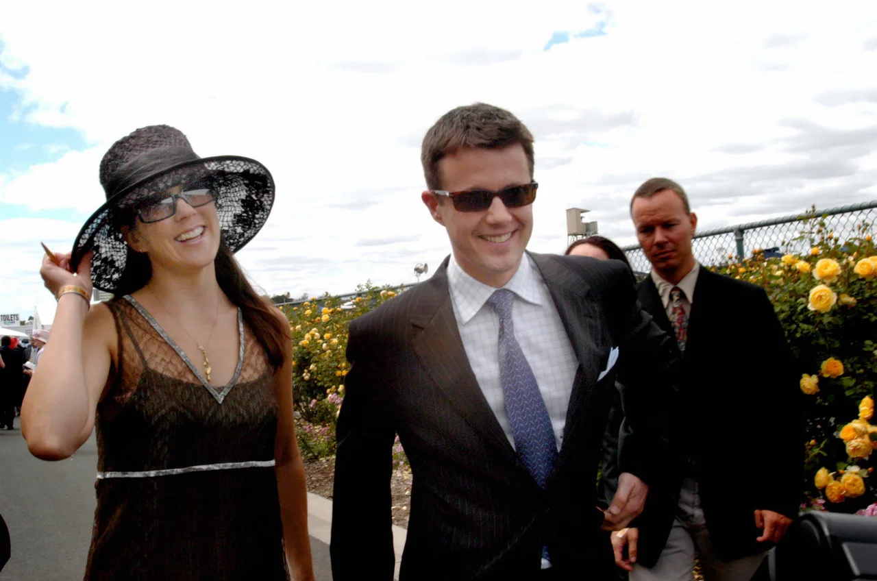 Mary and Fred at Melbourne Cup in 2002
