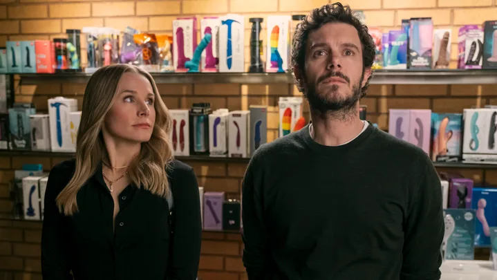 Nobody Wants This. (L to R) Kristen Bell as Joanne, Adam Brody as Noah in episode 106 of Nobody Wants This.