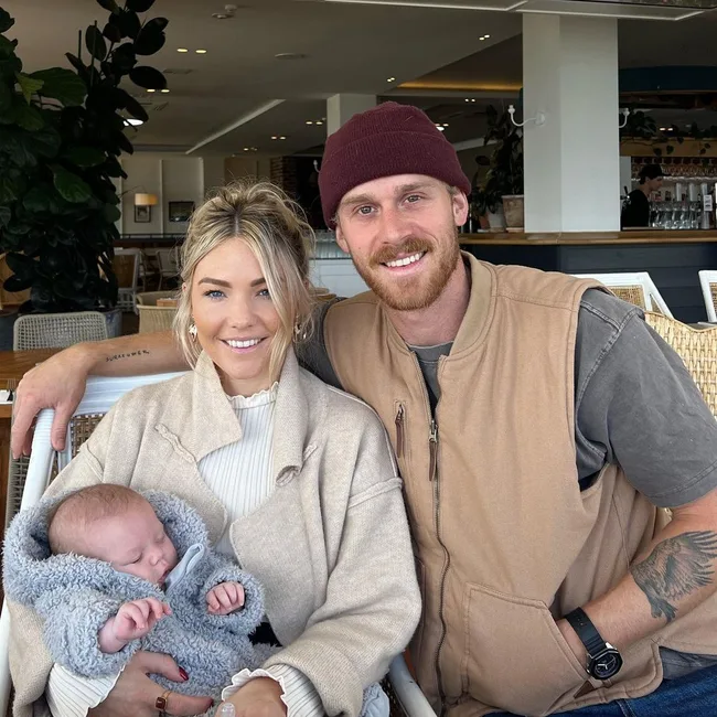Sam, Jordie and Ted family photo