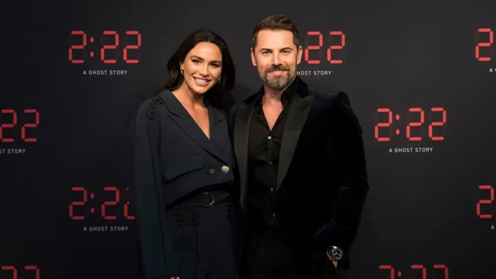 Daniel MacPherson and Jessica Dover