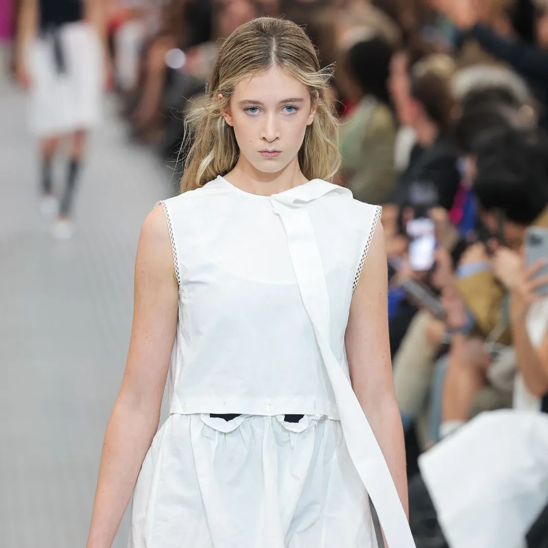 Sunday Rose makes her modelling debut at Paris Fashion Week