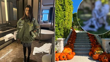 Kourtney Kardashian Halloween Decor