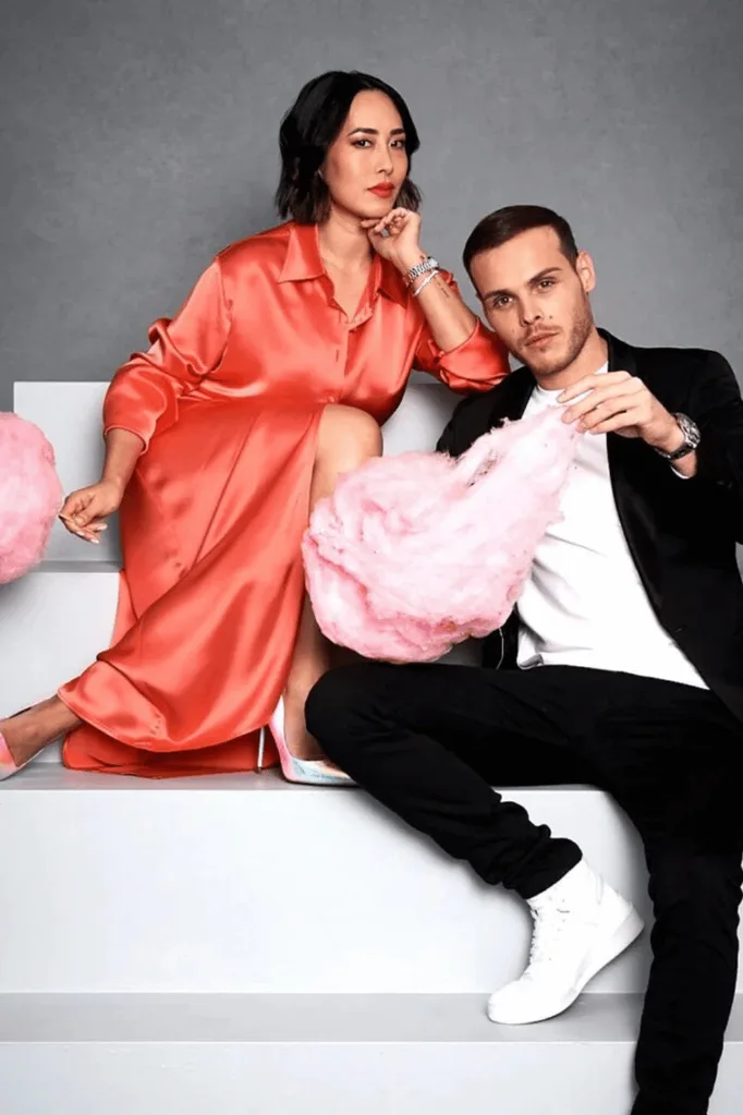 Melissa Leong and Amaury Guichon