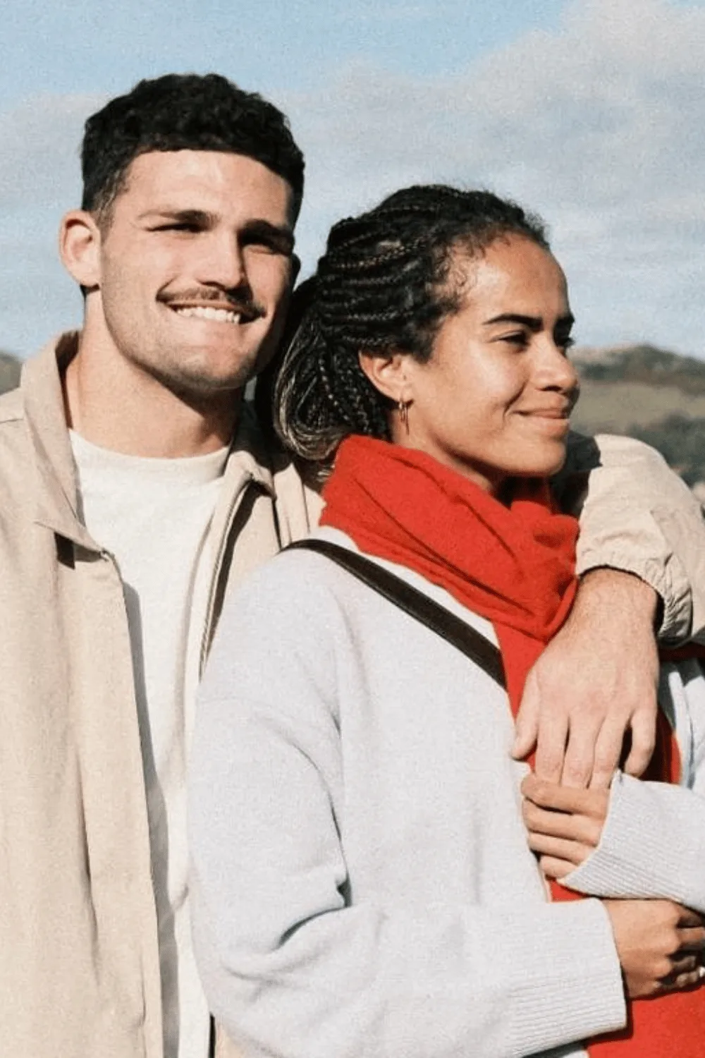 Mary Fowler and Nathan Cleary