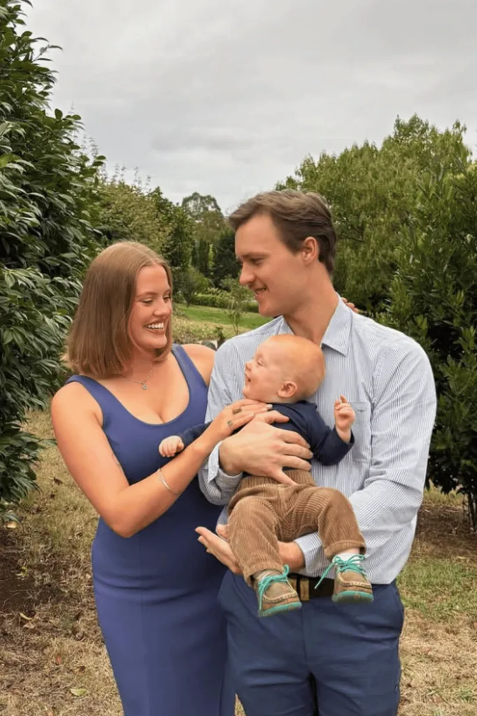 Farmer Wants a Wife Matt and Olivia baby
