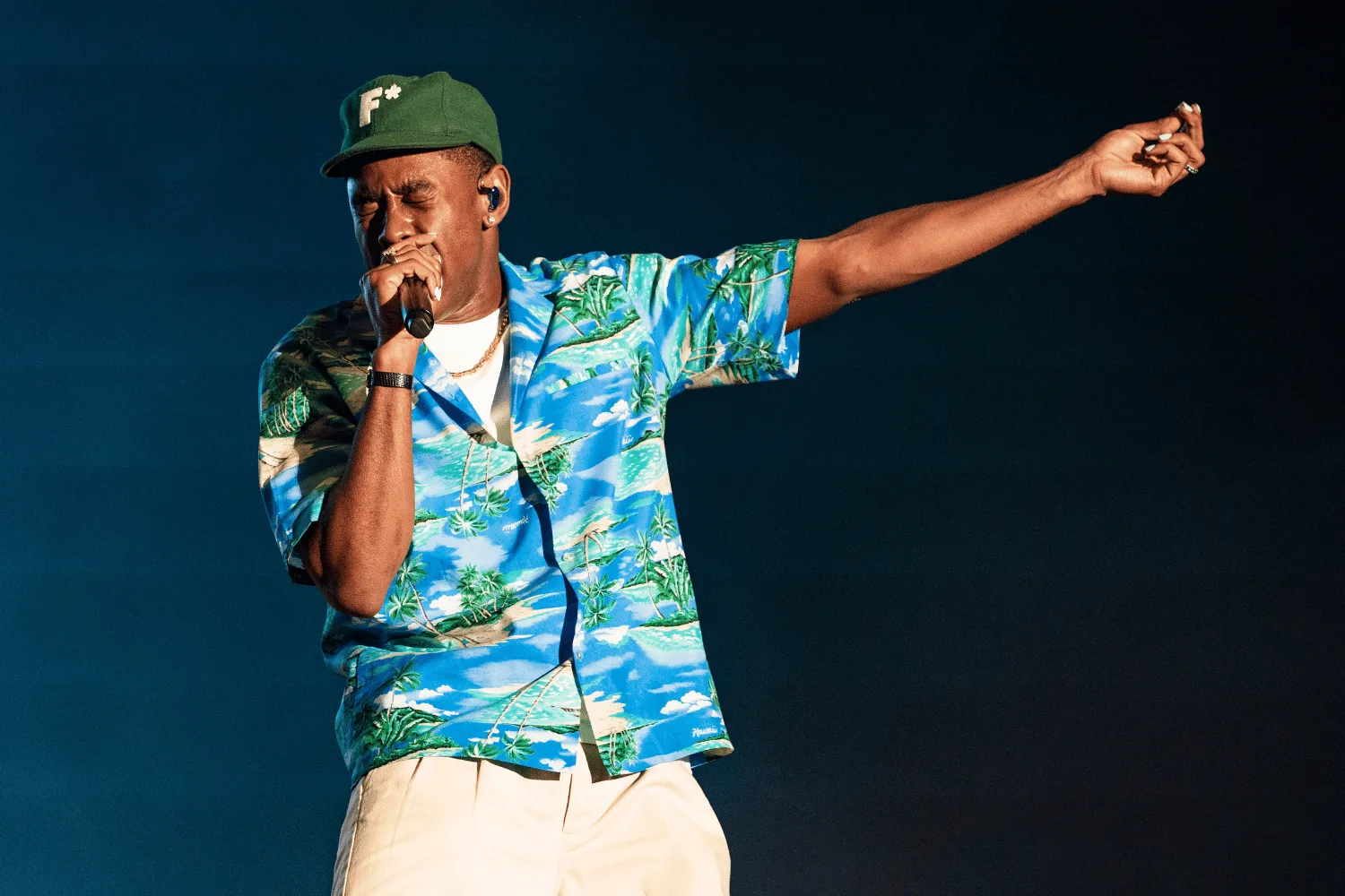 Tyler, the Creator performing