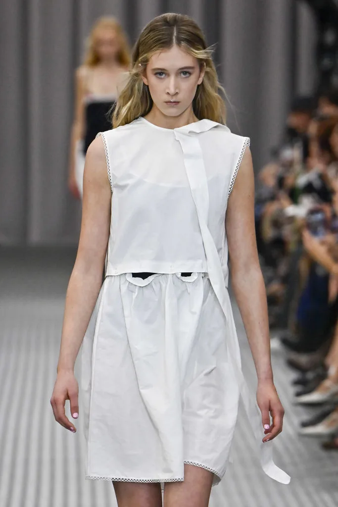 Sunday Rose Kidman-Urban on Miu Miu runway