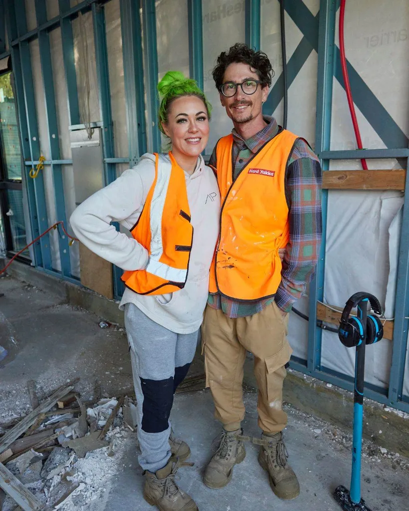 Kylie and Brad The Block