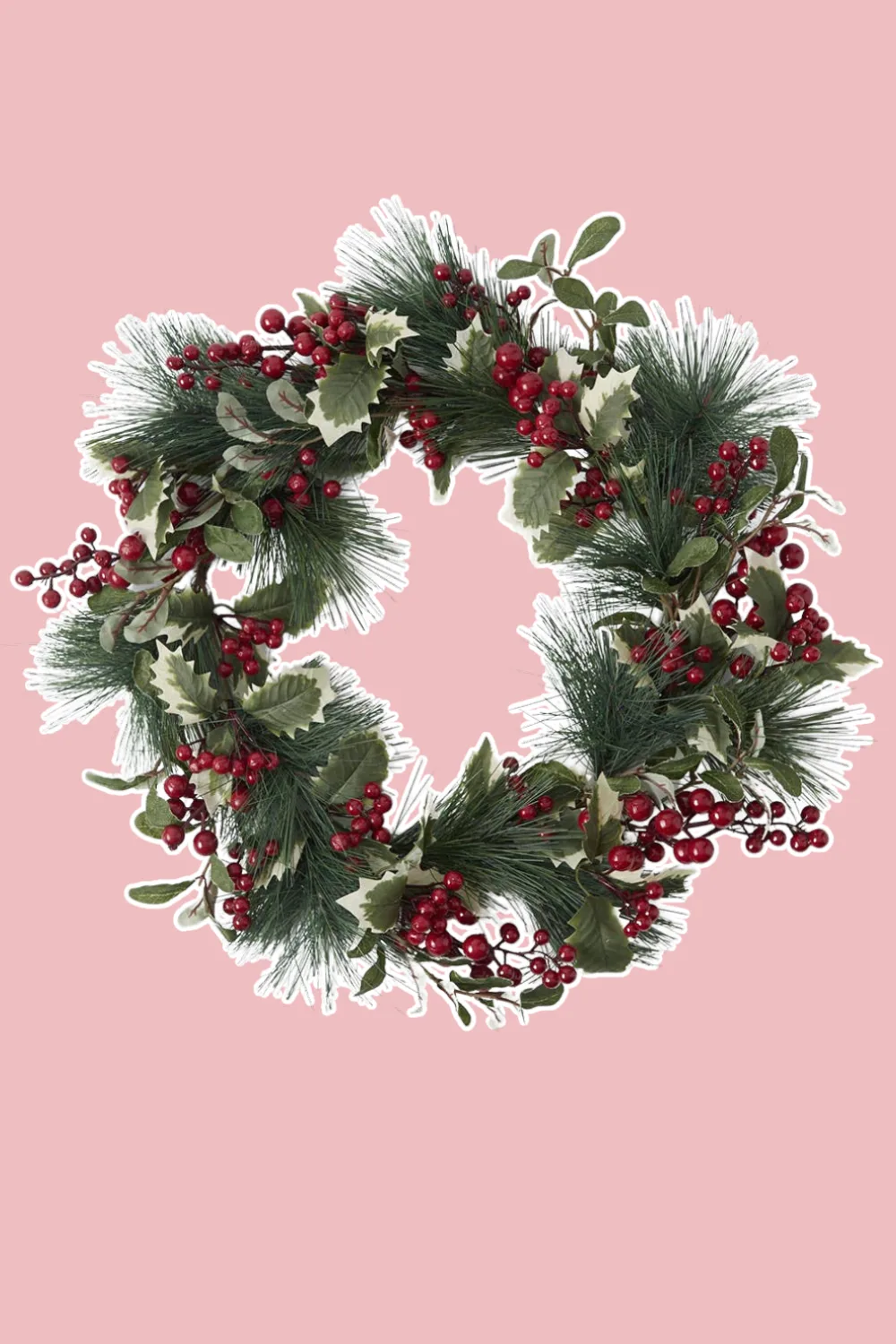 Christmas wreath decoration