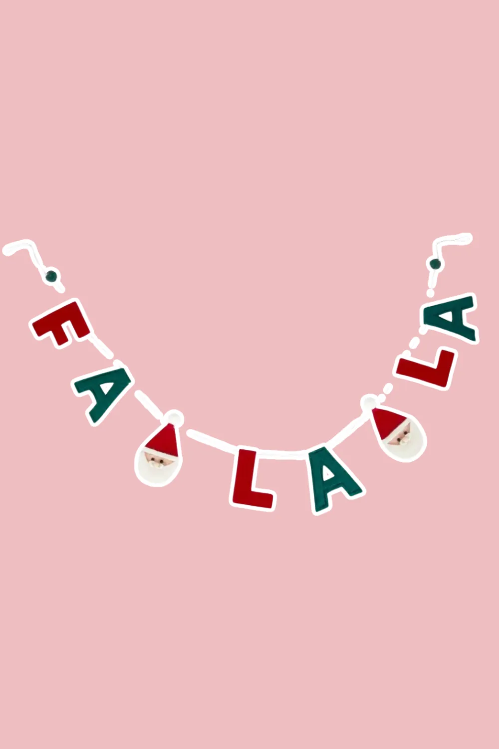 fa la la Christmas bunting 