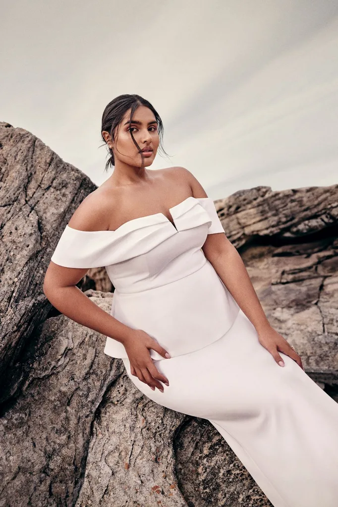 City Chic bridal collection dress