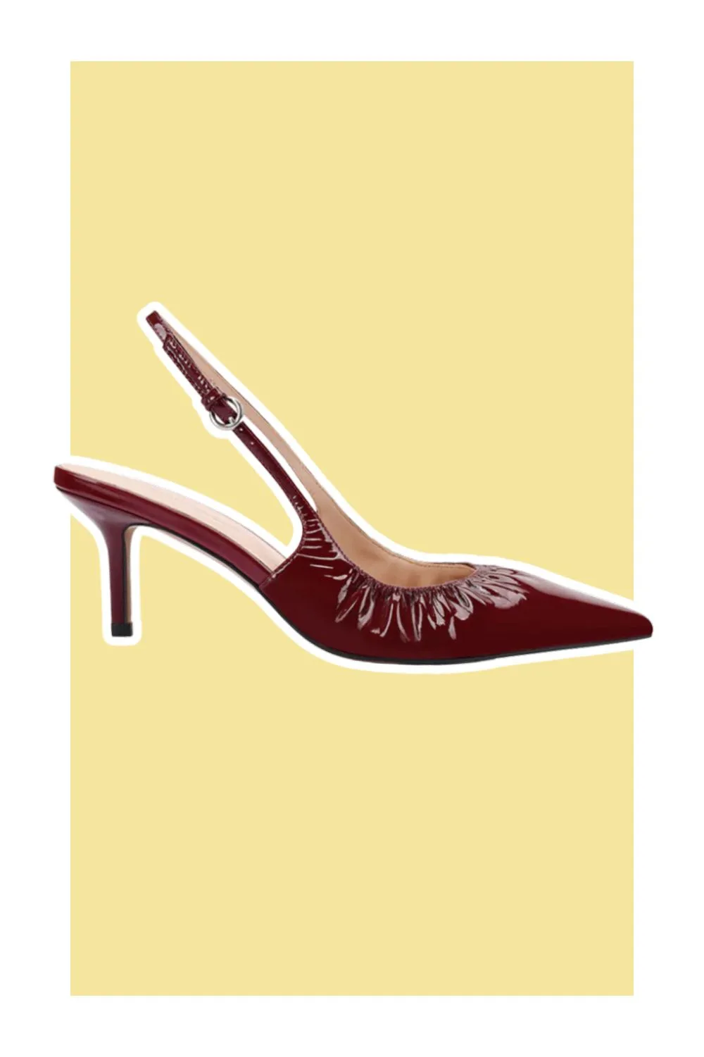 Lana Wilkinson red slingback heels