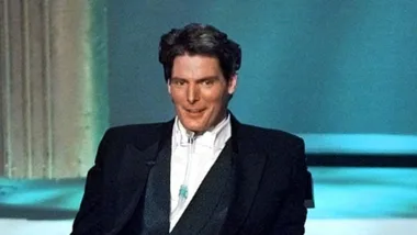 Christopher Reeve in his wheelchair