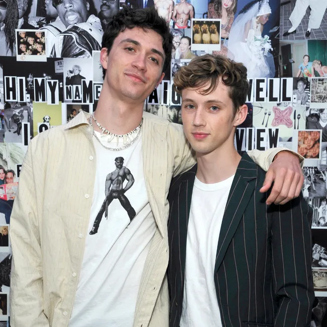 Jacob Bixenman and Troye Sivan