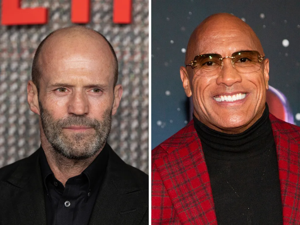 Jason Statham and Dwayne the rock Johnson
