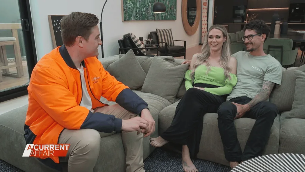 The Block's Brad and Kylie on A Current Affair