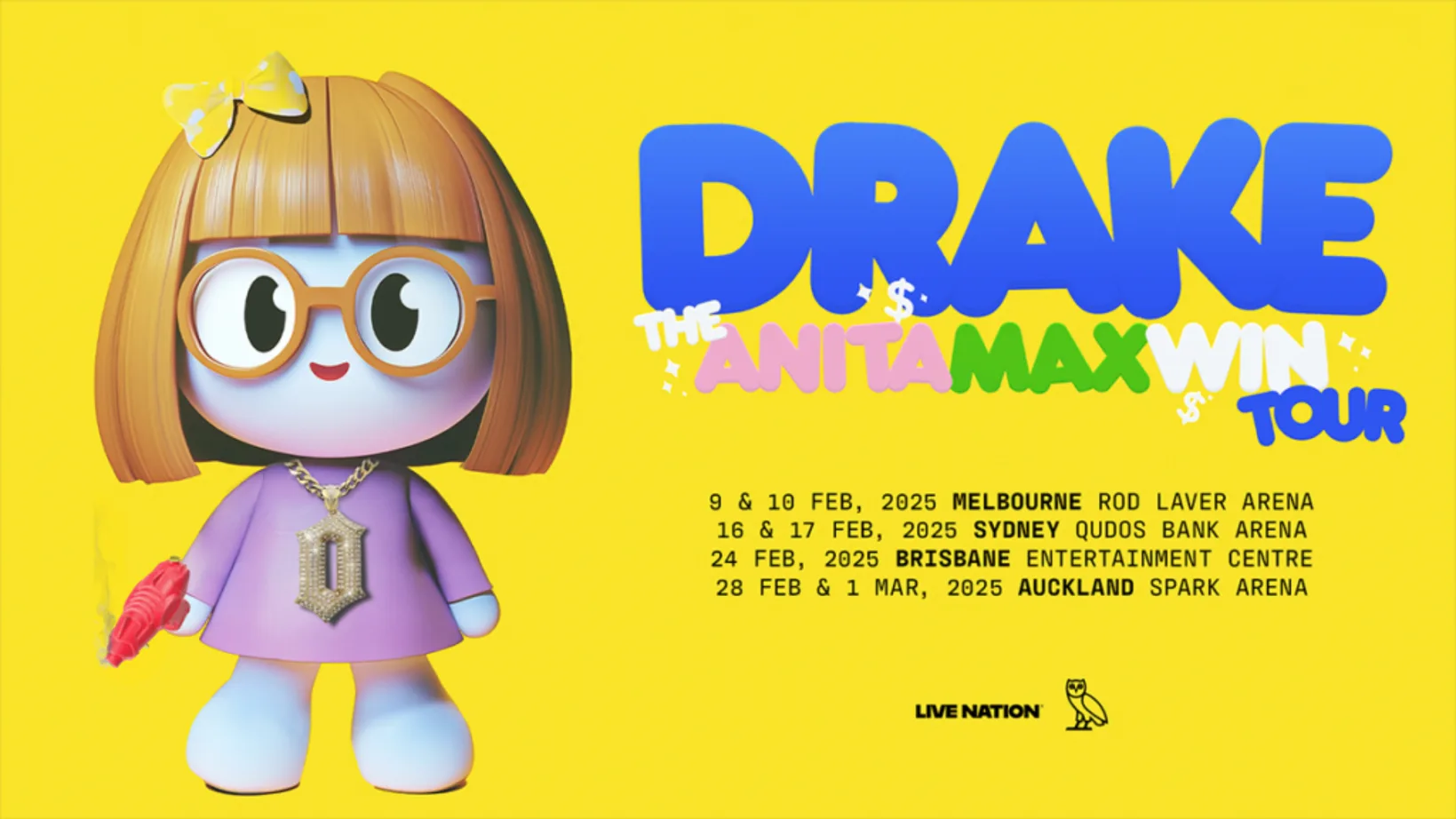 Drake Australia Tour 2025: Dates, Presale Info, Ticket Prices WHO