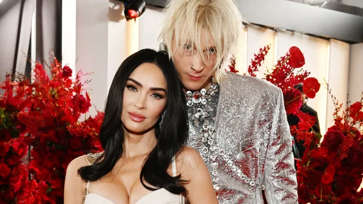 MGK and Megan Fox at the 2023 Grammys