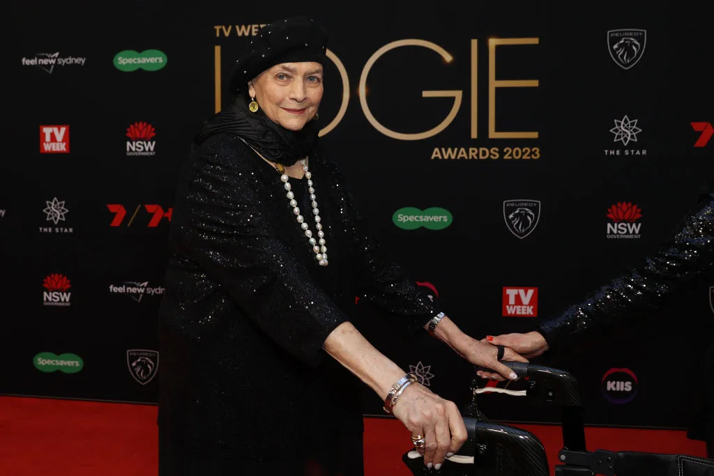 SYDNEY, AUSTRALIA - JULY 30: Maggie Tabberer attends the 63rd TV WEEK Logie Awards at The Star, Sydney on July 30, 2023 in Sydney, Australia.