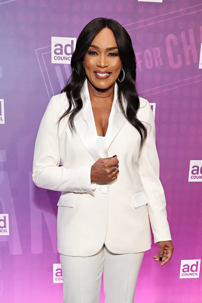 NEW YORK, NEW YORK - DECEMBER 05: Angela Bassett attends Ad Council's 70th Annual Public Service Award Dinner at The Glasshouse on December 05, 2024 in New York City.