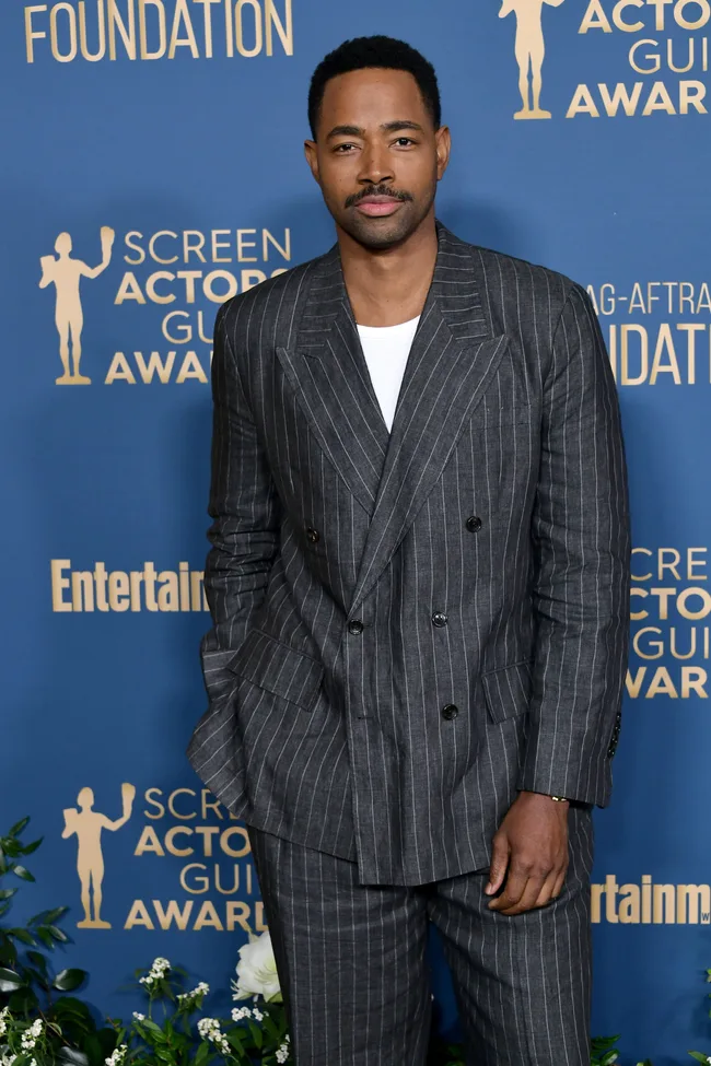 LOS ANGELES, CALIFORNIA - DECEMBER 12: Jay Ellis attends SAG Awards season celebration at Chateau Marmont on December 12, 2024 in Los Angeles, California. (Photo by Unique Nicole/FilmMagic)