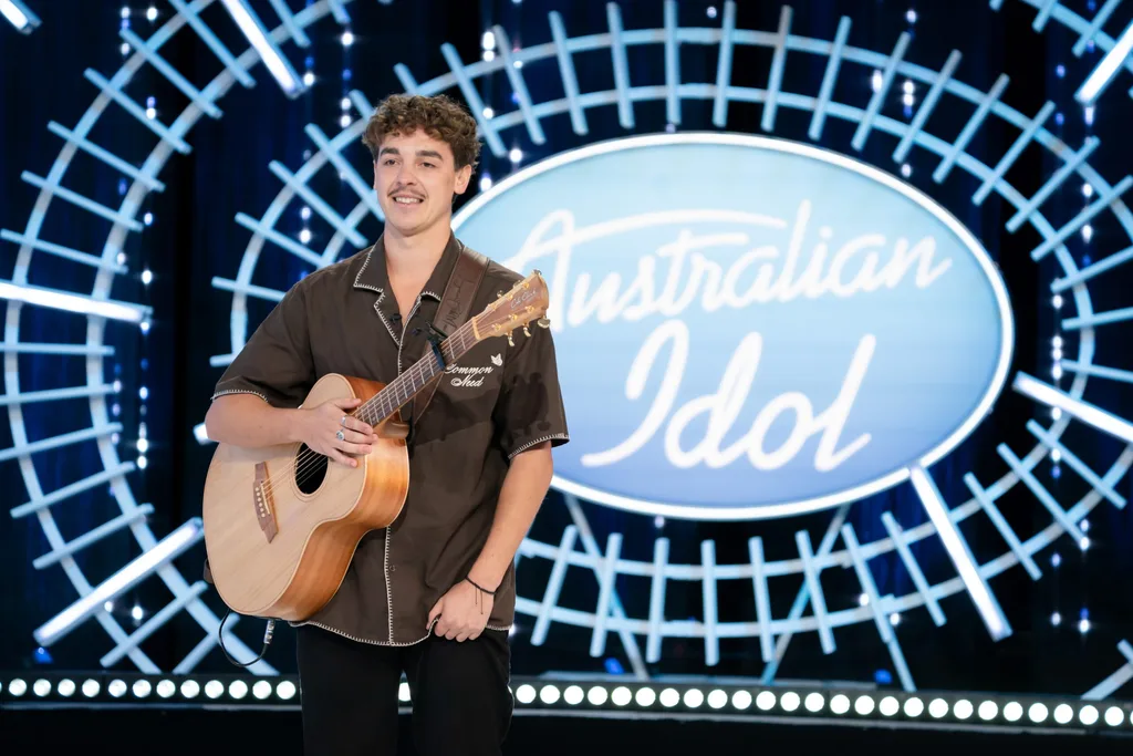Contestant Jamon on Australian Idol 2025.