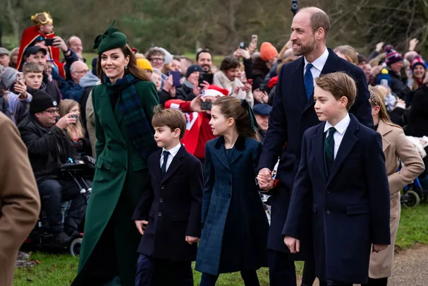 Princess Catherine steals the show as she joins the British royal family for Christmas