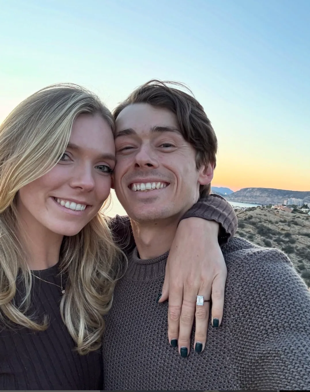 Alex de Minaur and Katie Boulter's engagment. 