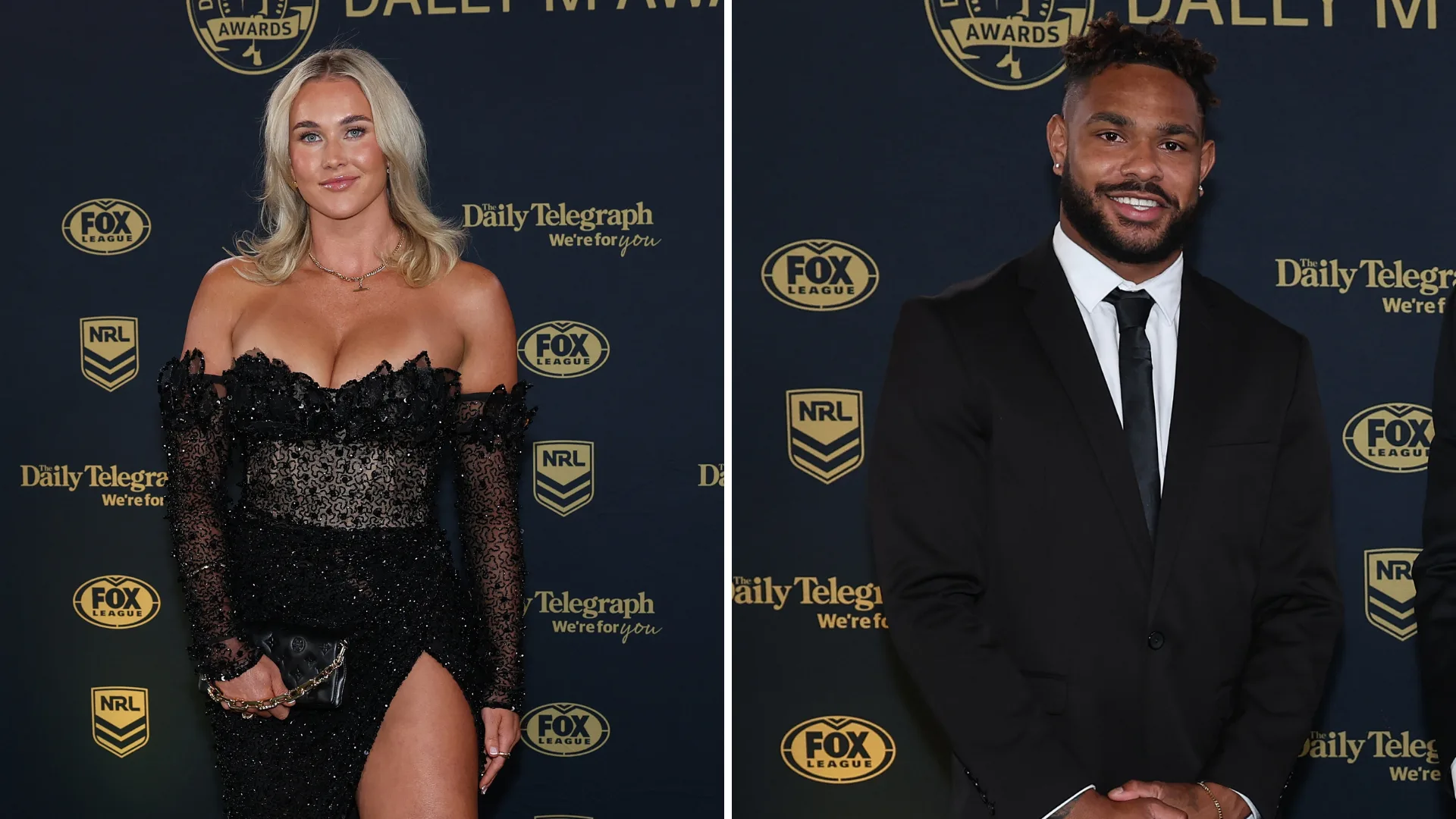 NRLW star Jaime Chapman and Queensland State of Origin star Hamiso Tabuai-Fidow