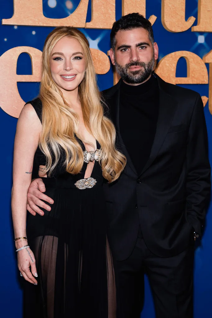 Lindsay Lohan and Bader Shammas.