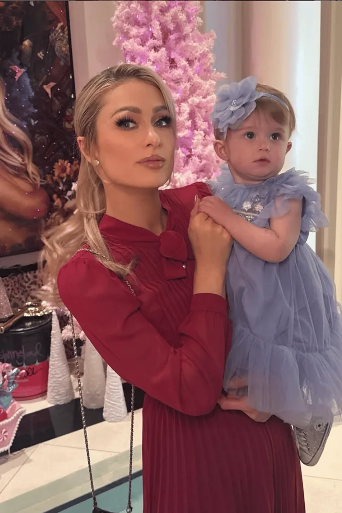 Paris Hilton and her daughter London