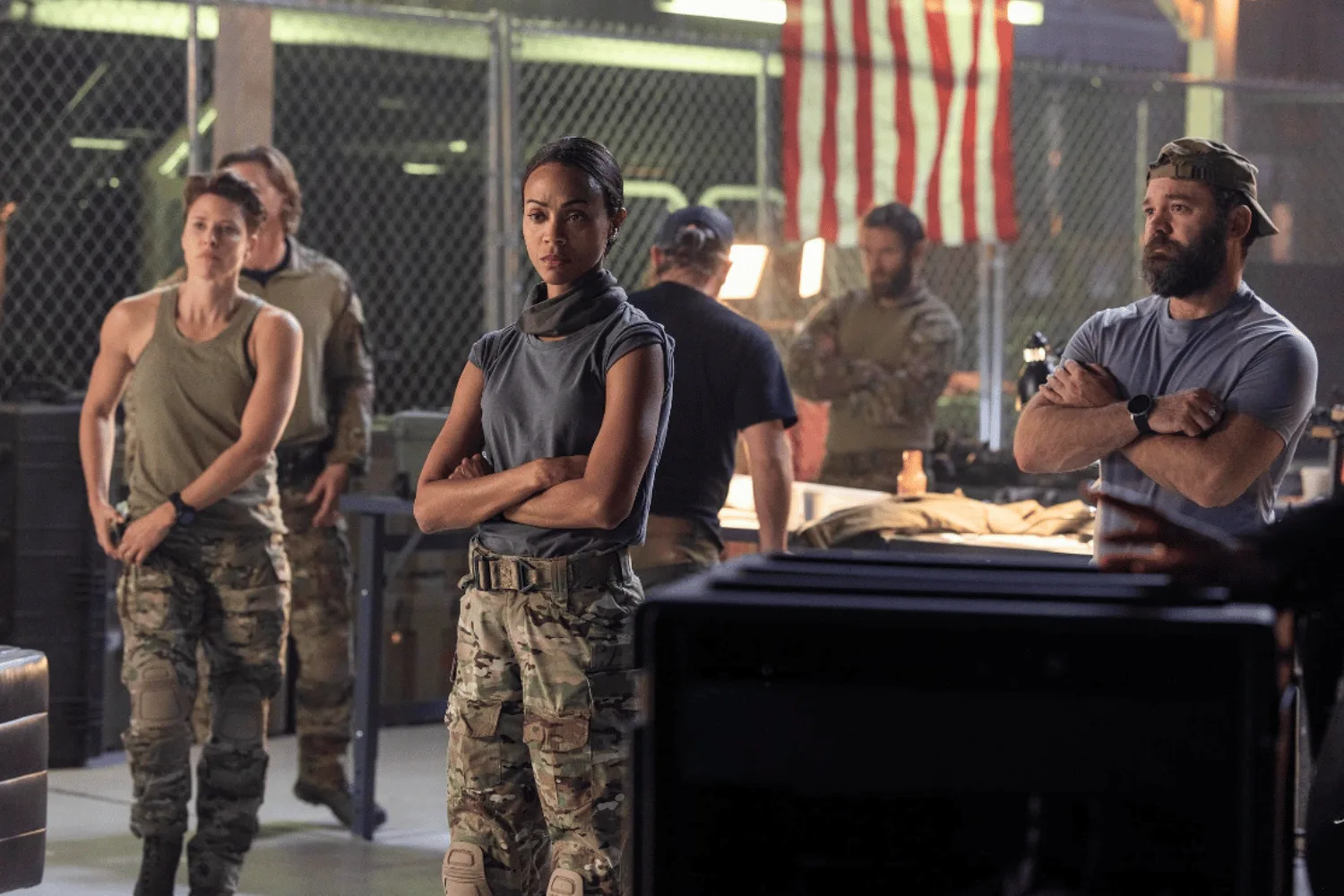 Zoe Saldana in Special Ops Lioness