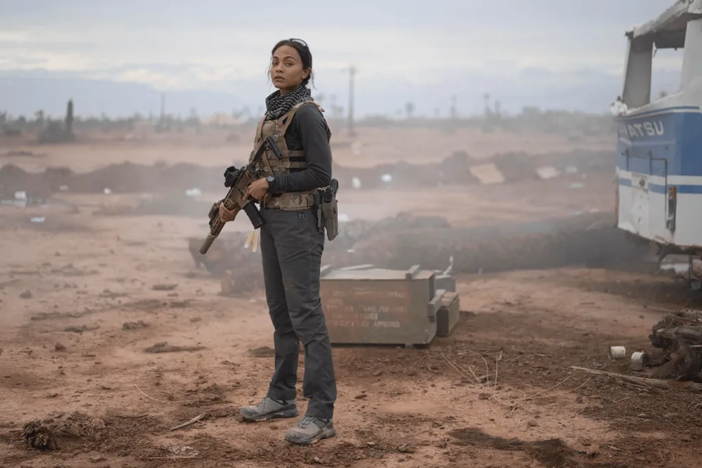 zoe saldana special ops lioness.