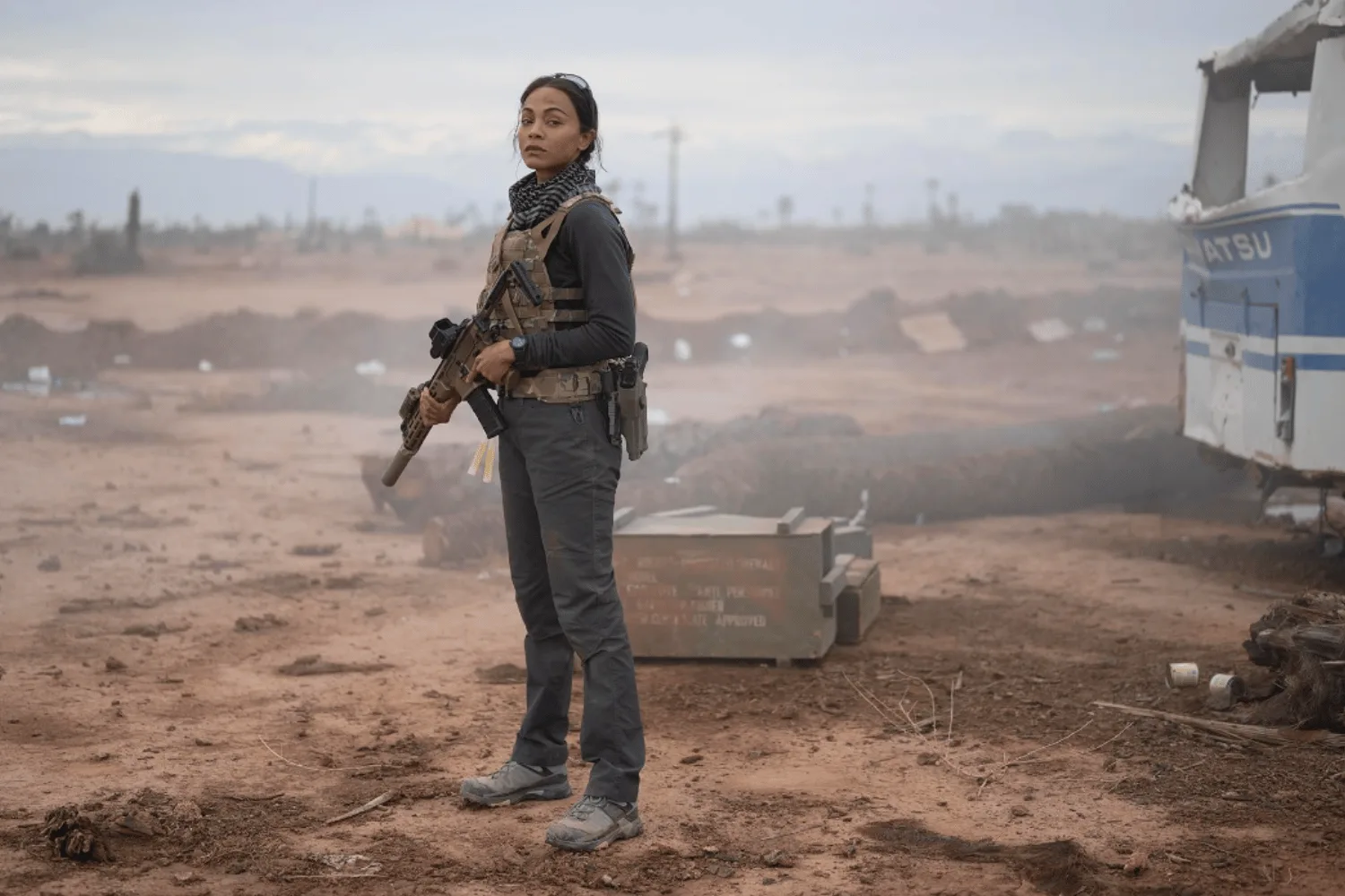 zoe saldana special ops lioness. 