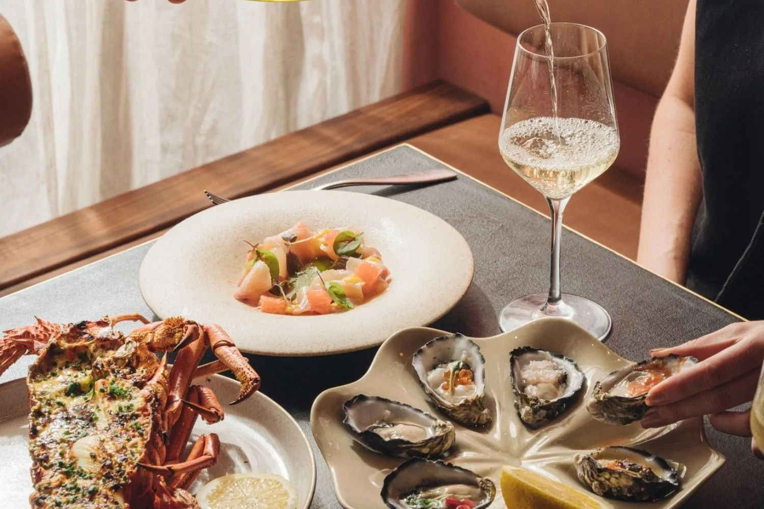 byron bay oyster bar food