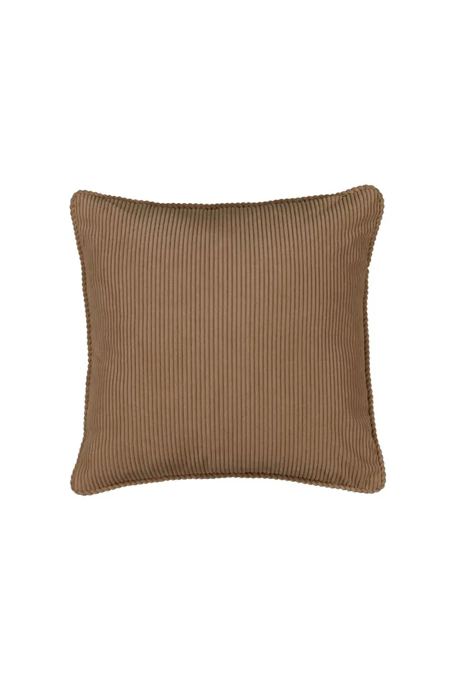 Kmart corduroy cushion in praline